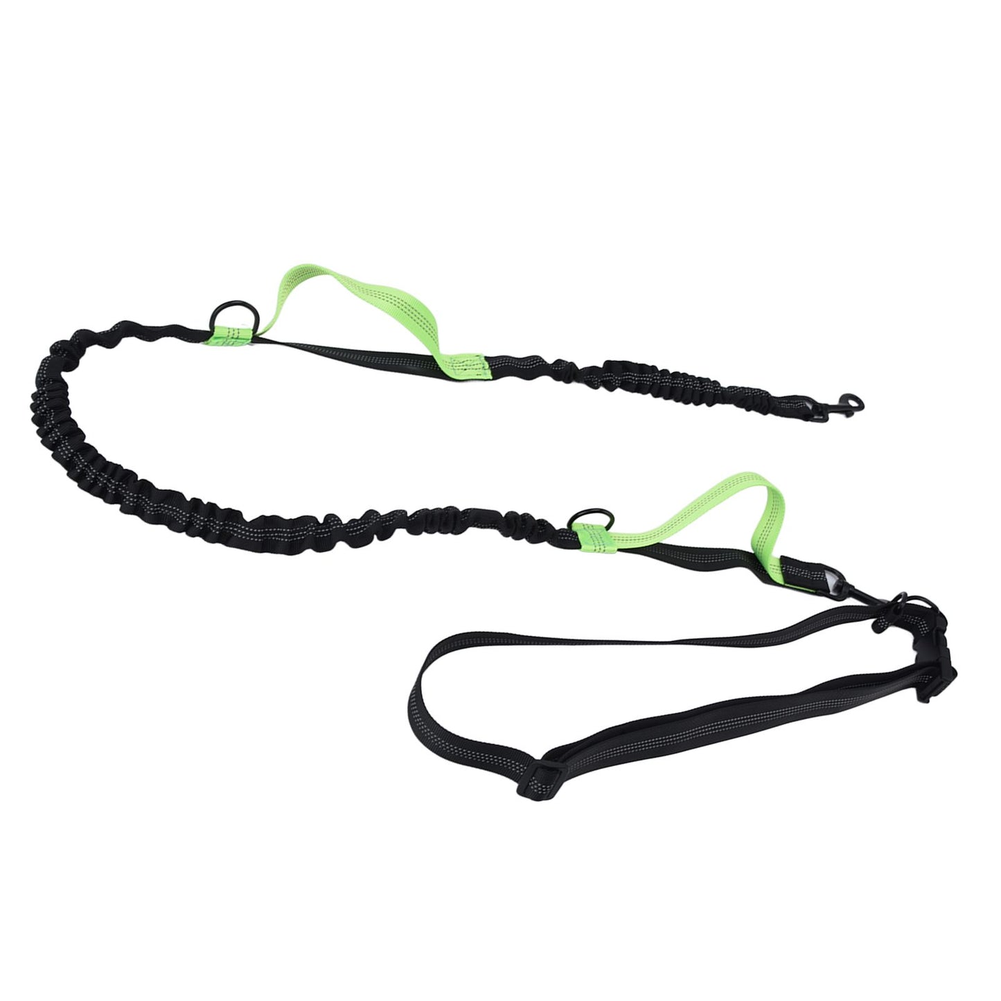 Pet Leash Reflective Retractable Portable Adjustable Dog Traction Rope for Pets Dogs Green