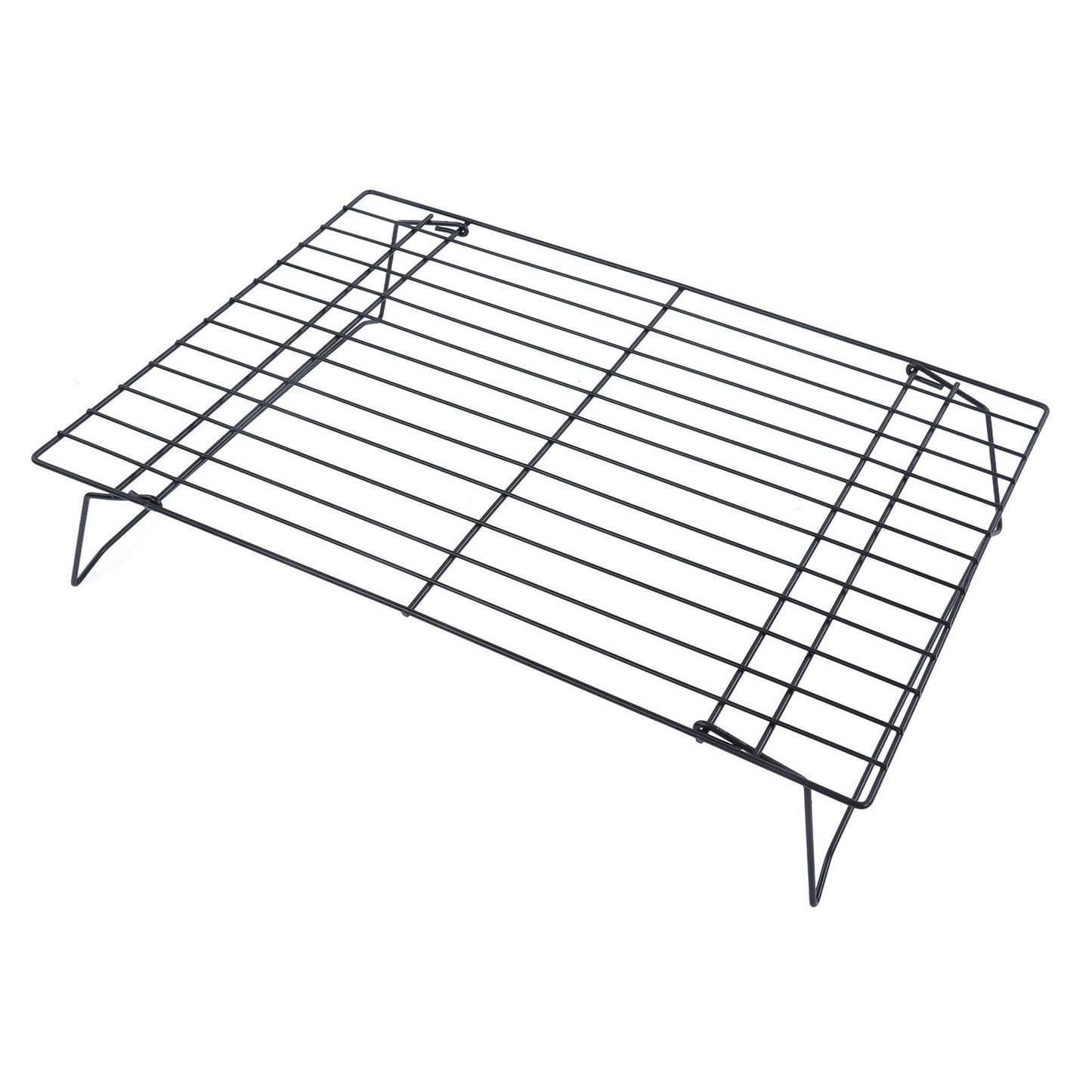 13 Inch Iron Baking Rack 3 Layer Non Stick Cooling Racks for Cooking Baking Cake Biscuits