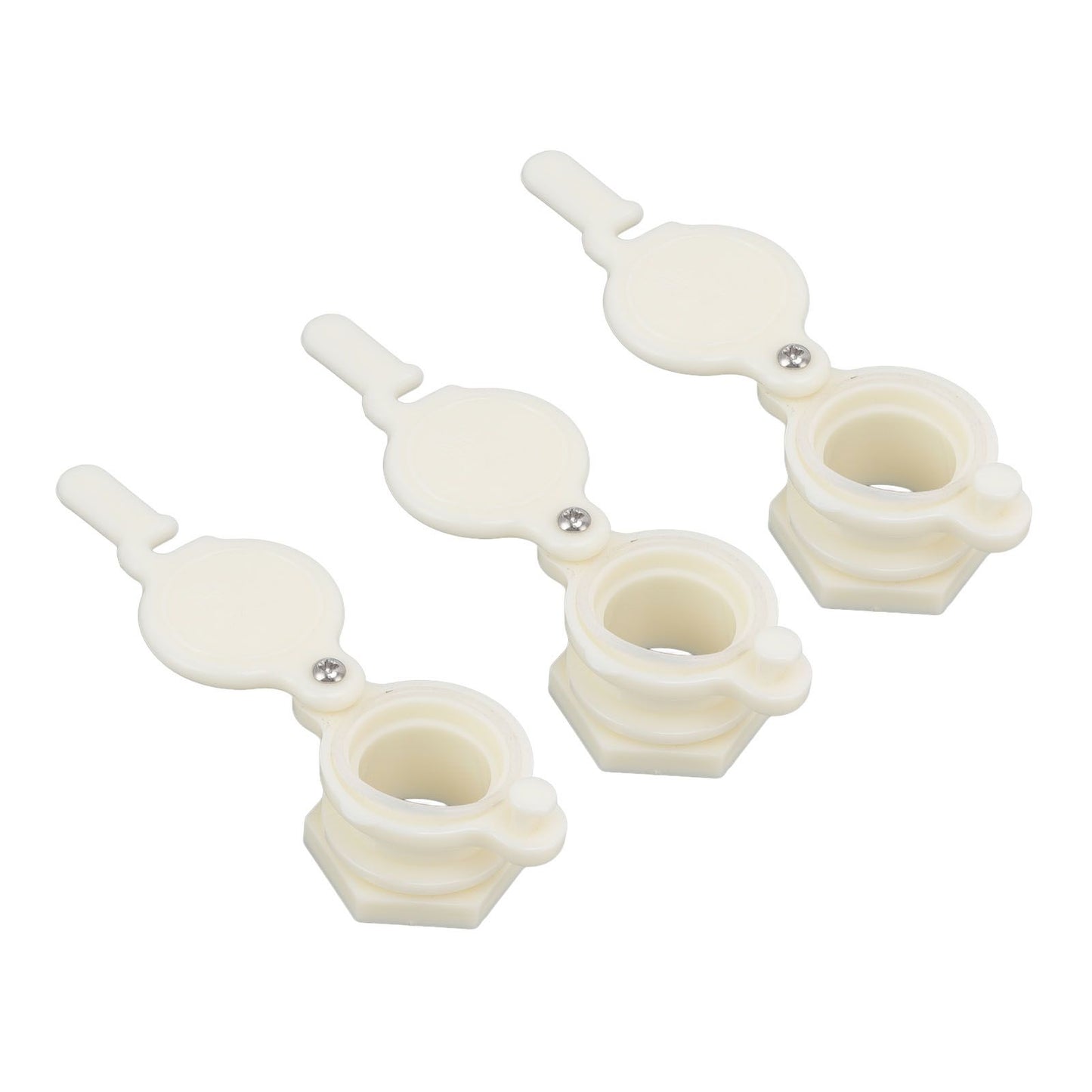 3pcs Beekeeping Integrated Honey Gate Extractor Plastic Honey Gate Valve for Beekeeping Accessory