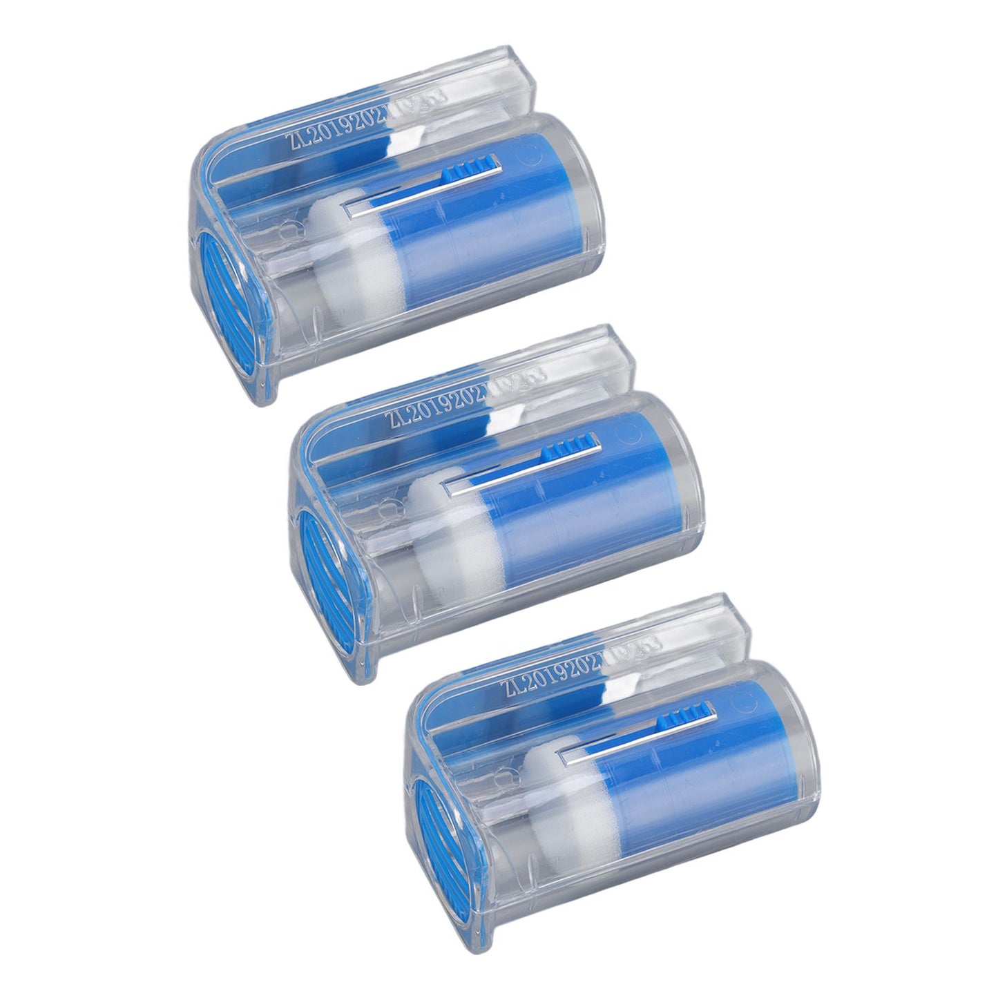 3Pcs Queen Bee Marking Cage Catcher Plastic One Handed Bee Queen Marker Bottle Beekeeping Tools for Beekeepers Blue