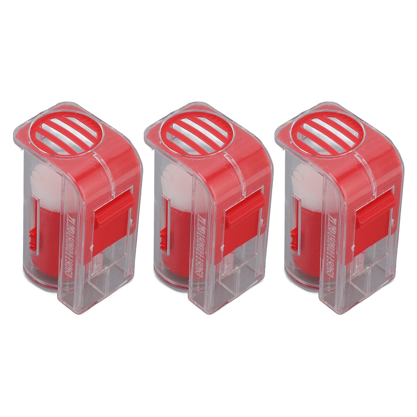 3Pcs Queen Bee Marking Cage Catcher Plastic One Handed Bee Queen Marker Bottle Beekeeping Tools for Beekeepers Red