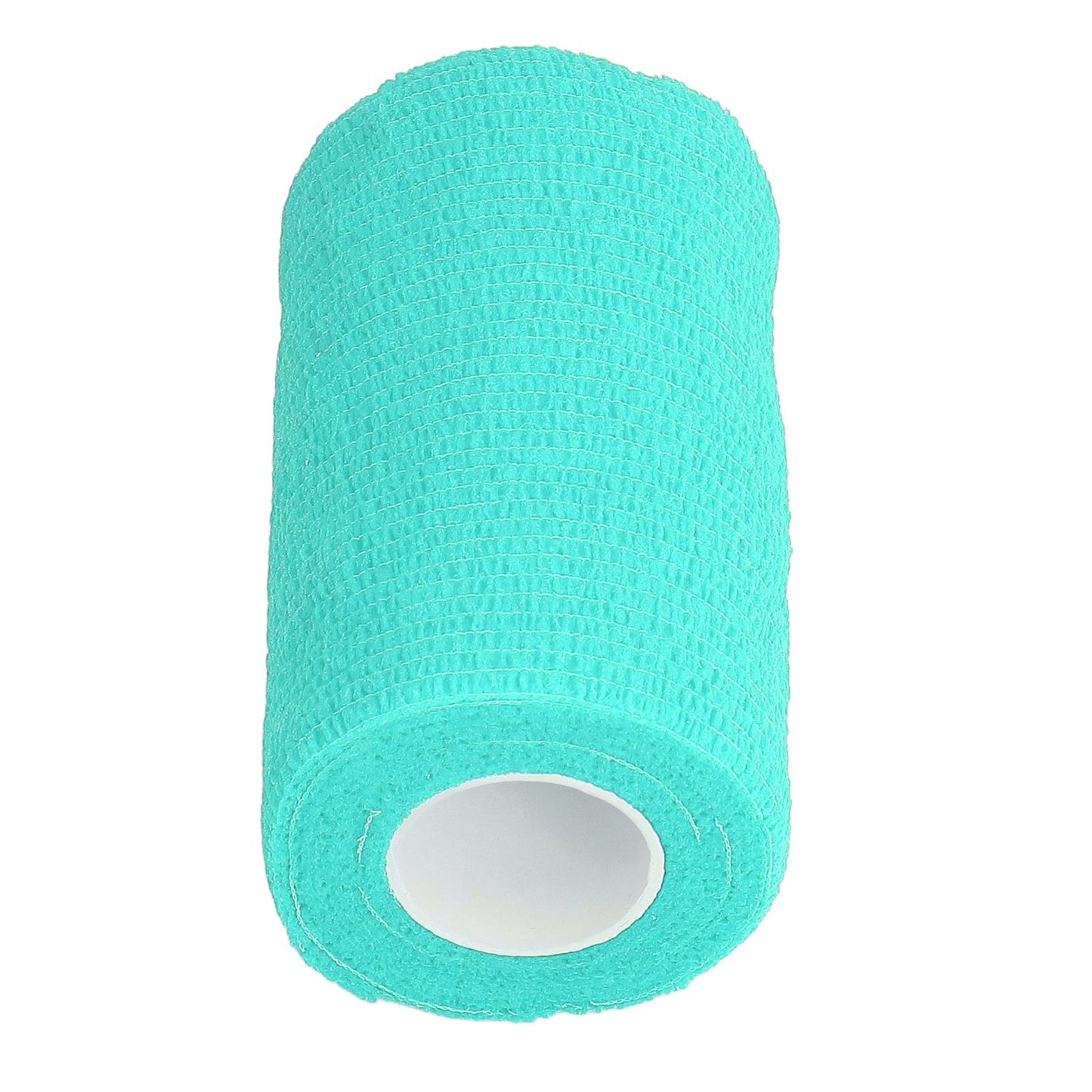12Pcs Bandage Wrap Natural Latex Elastic Self Adhesive Wrap for Cows Dogs Horses 10cm Cyan