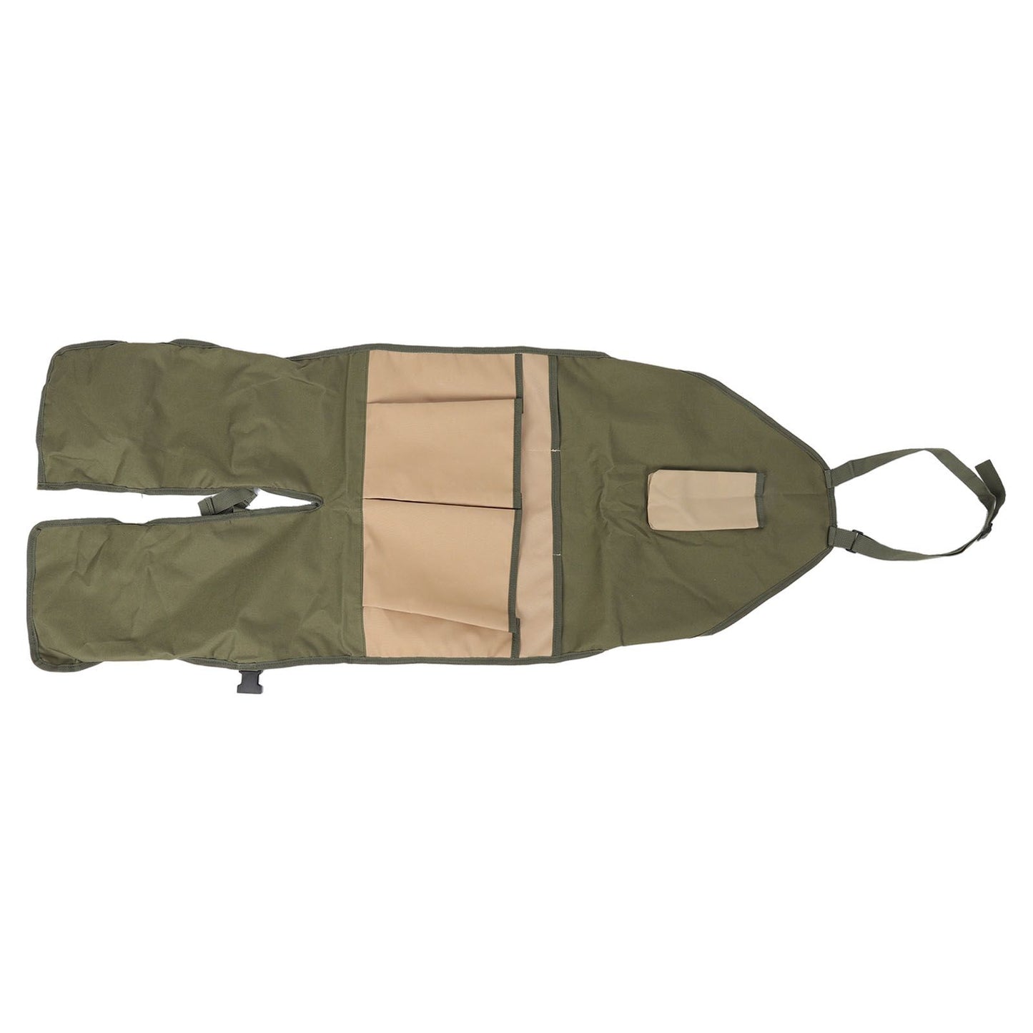 Gardening Apron 600D Oxford Fabric Wear Resistant Durable Adjustable Buckle Work Apron for Garden Yard Farm
