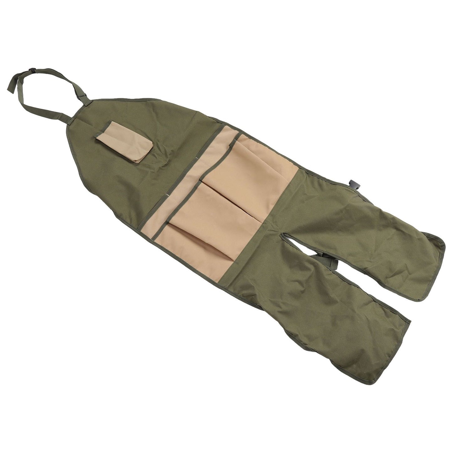 Gardening Apron 600D Oxford Fabric Wear Resistant Durable Adjustable Buckle Work Apron for Garden Yard Farm