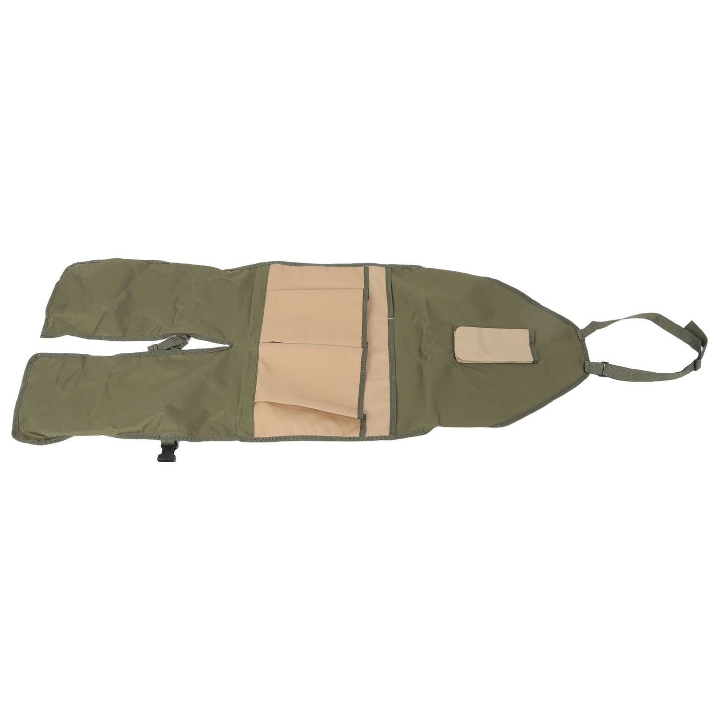 Gardening Apron 600D Oxford Fabric Wear Resistant Durable Adjustable Buckle Work Apron for Garden Yard Farm
