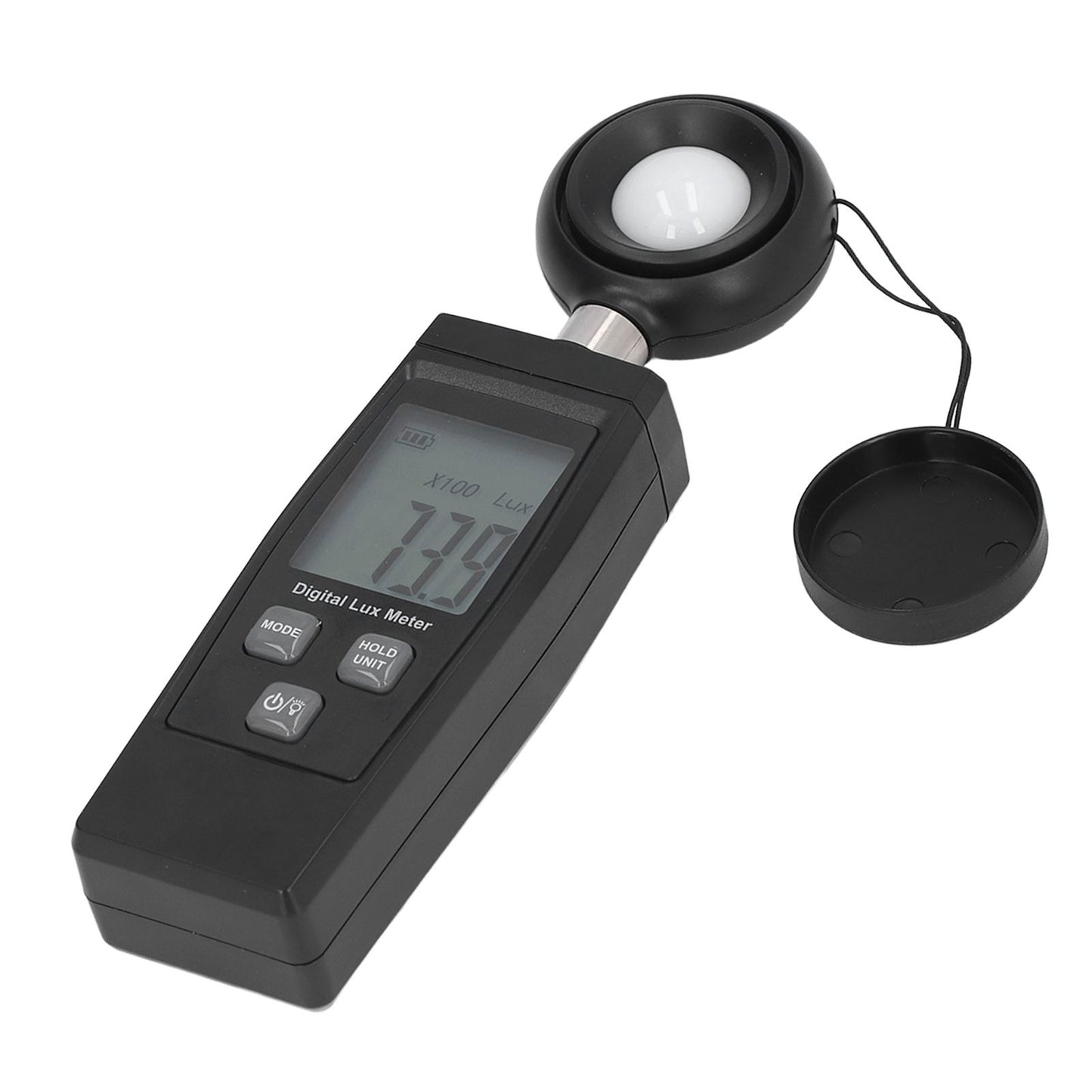 RZ851 Handheld Digital Illuminance Meter Mini Portable Light Meter for Lamps Animal Husbandry Mining Industries