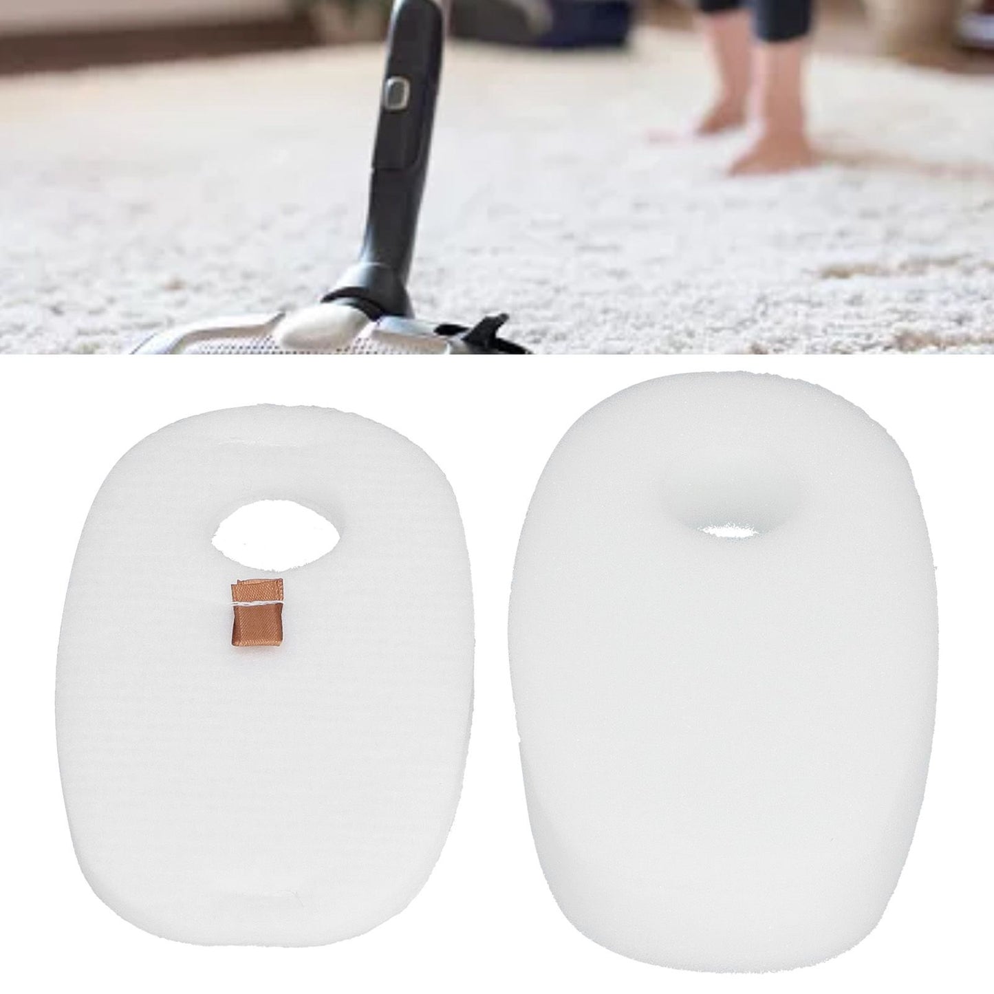 4 Set Filter Cotton Vacuum Cleaner Accessory Fit for Shark HV320 HV321 HV322 HV324Q HV319 HV320W