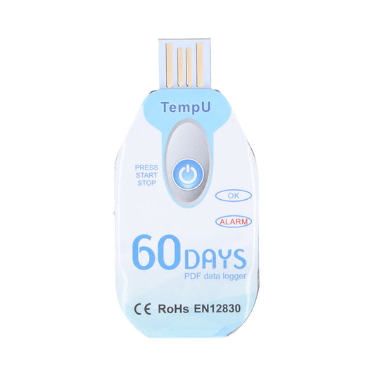 Food Temperature Recorder Portable Temperature Data Logger PDF Report USB Powered Data Logger