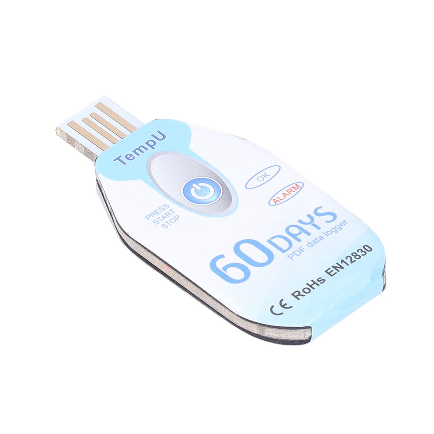 Food Temperature Recorder Portable Temperature Data Logger PDF Report USB Powered Data Logger