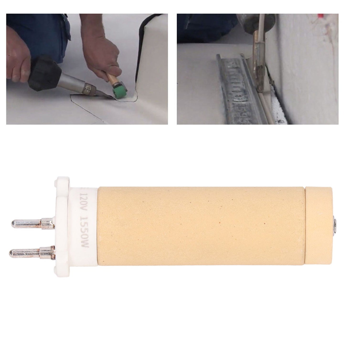 Welding Torch Heating Core 120V 1550W Ceramic Heating Tube Welder Heating Elements for Leisterr