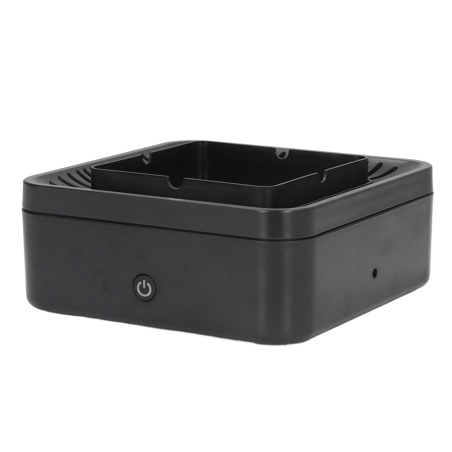 Smokeless Ashtray Gray Home Office Desktop USB Charging Large Air Volume Negative Ion Ashtray Purifier