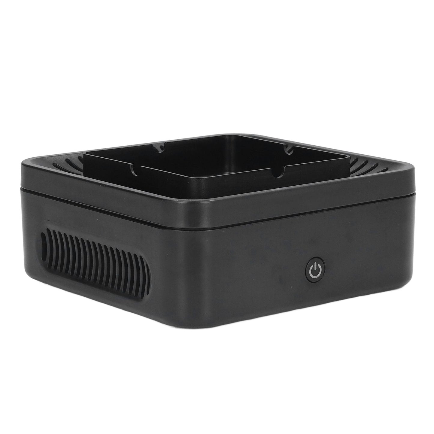 Smokeless Ashtray Gray Home Office Desktop USB Charging Large Air Volume Negative Ion Ashtray Purifier
