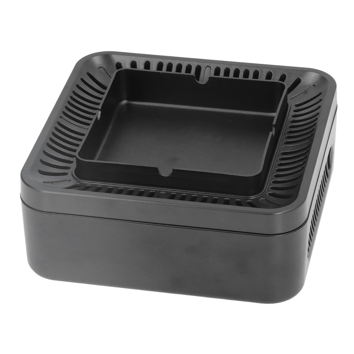 Smokeless Ashtray Gray Home Office Desktop USB Charging Large Air Volume Negative Ion Ashtray Purifier
