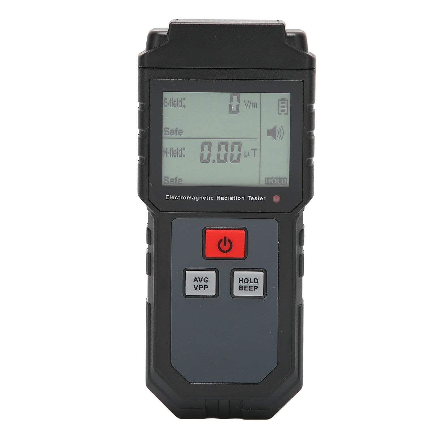 Electromagnetic Radiation Tester 1V/M‑1999V/M LCD EMF Meter with Sound Light Alarm for Home Appliance