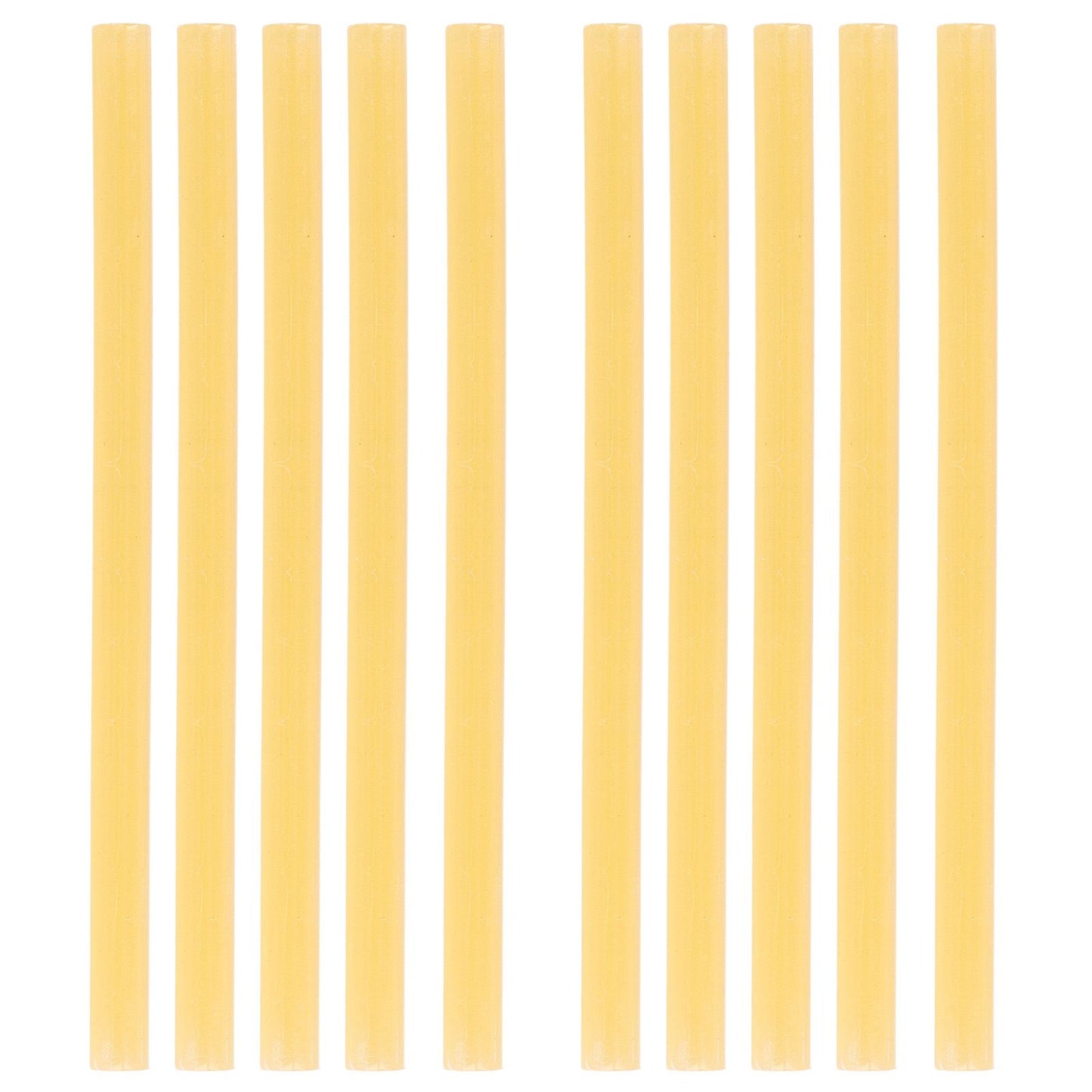 10Pcs Hot Melt Glue Stick 11x200mm Strong Adhesion High Strength Glue Adhesive Sticks for Glue Guns Above 60WYellow