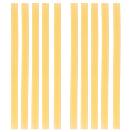 10Pcs Hot Melt Glue Stick 11x200mm Strong Adhesion High Strength Glue Adhesive Sticks for Glue Guns Above 60WYellow