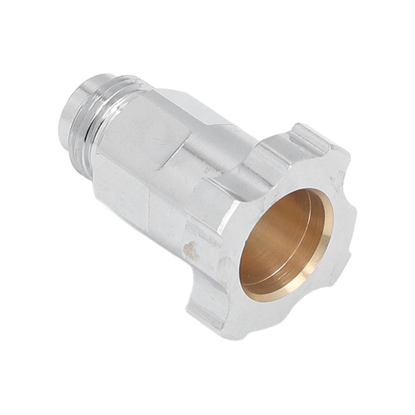 Spray Cup Connector Stainless Steel Disposable Pot Connector Airbrush Adapter Watering Can Connector External Thread G3/8