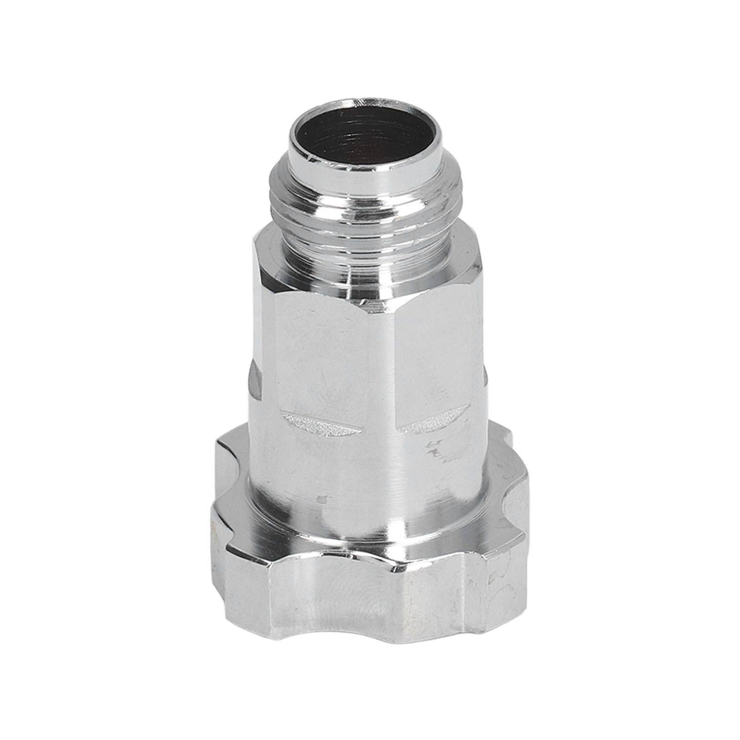 Spray Cup Connector Stainless Steel Disposable Pot Connector Airbrush Adapter Watering Can Connector External Thread G3/8