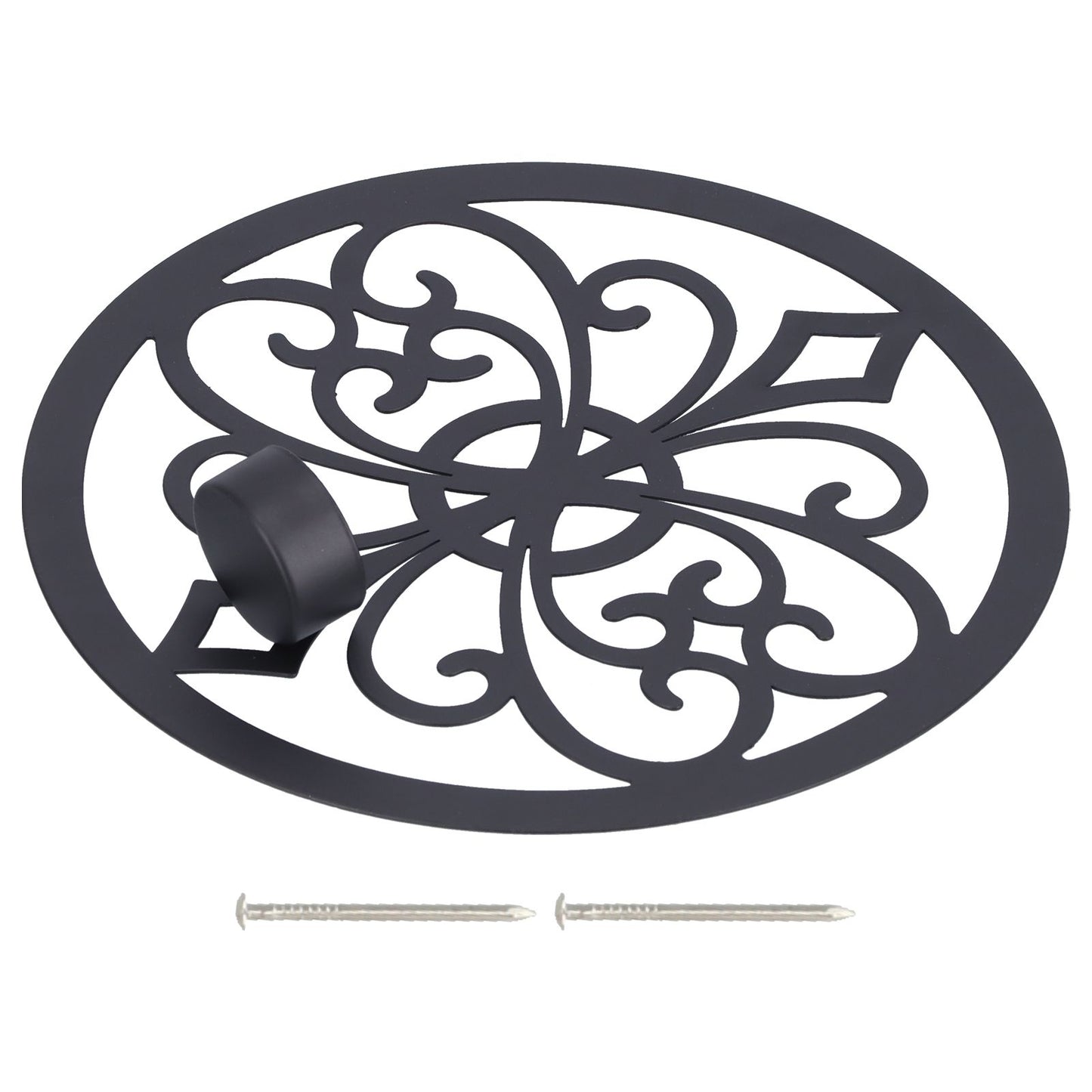 Wall Hanging Candle Holders Black European Retro Prevent Dripping Baroque Wall Candlestick
