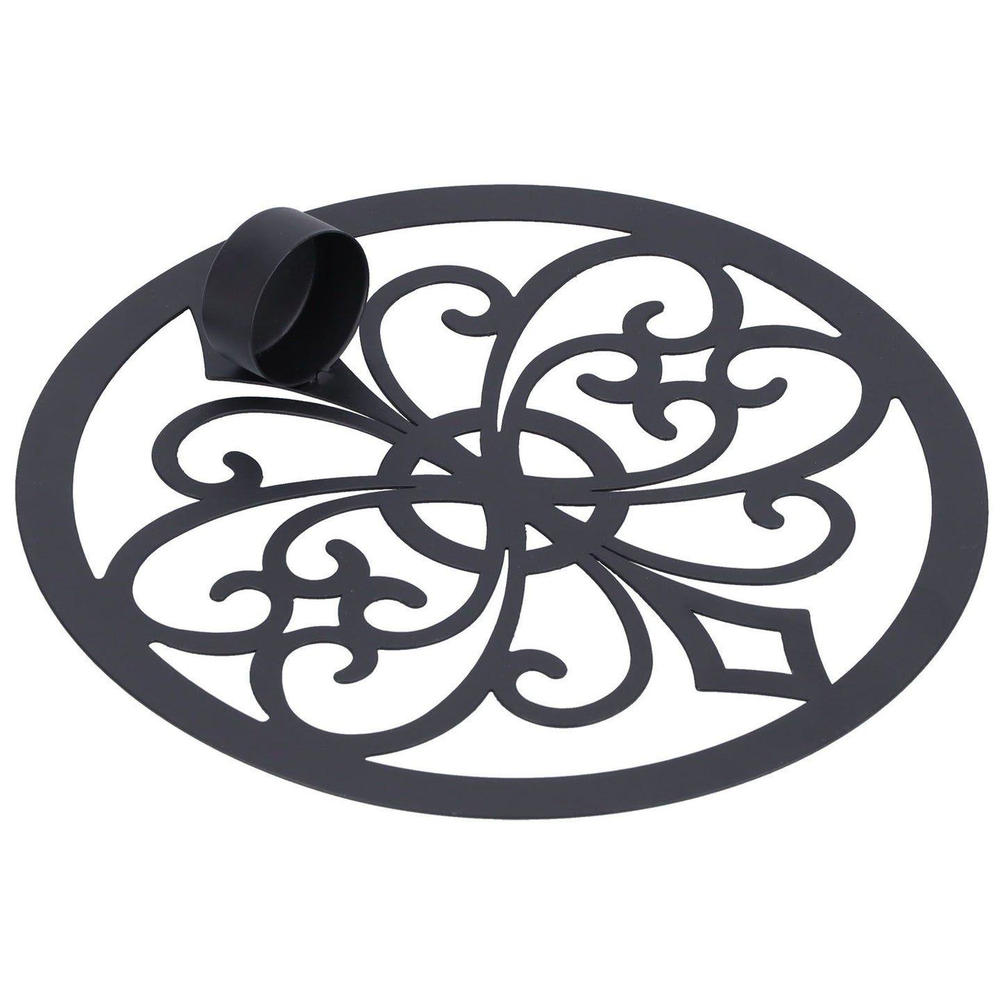 Wall Hanging Candle Holders Black European Retro Prevent Dripping Baroque Wall Candlestick