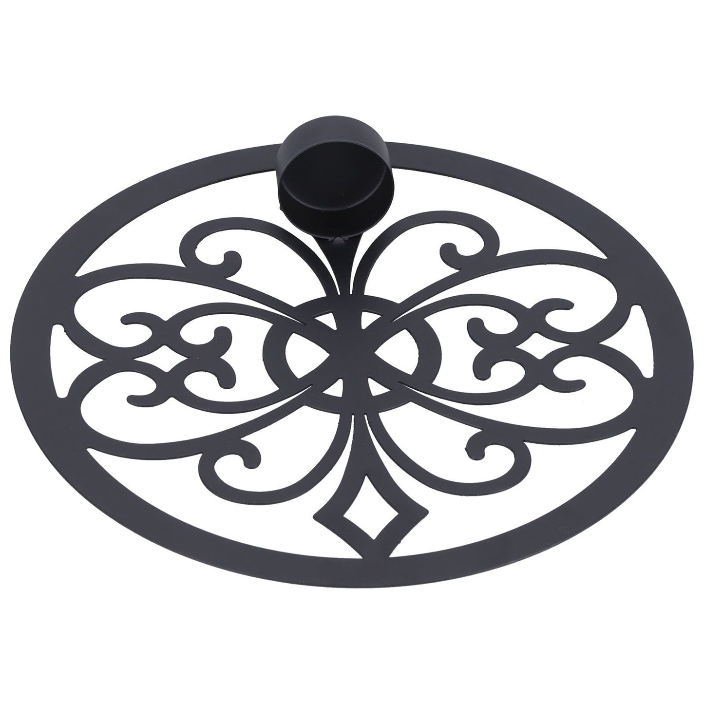 Wall Hanging Candle Holders Black European Retro Prevent Dripping Baroque Wall Candlestick