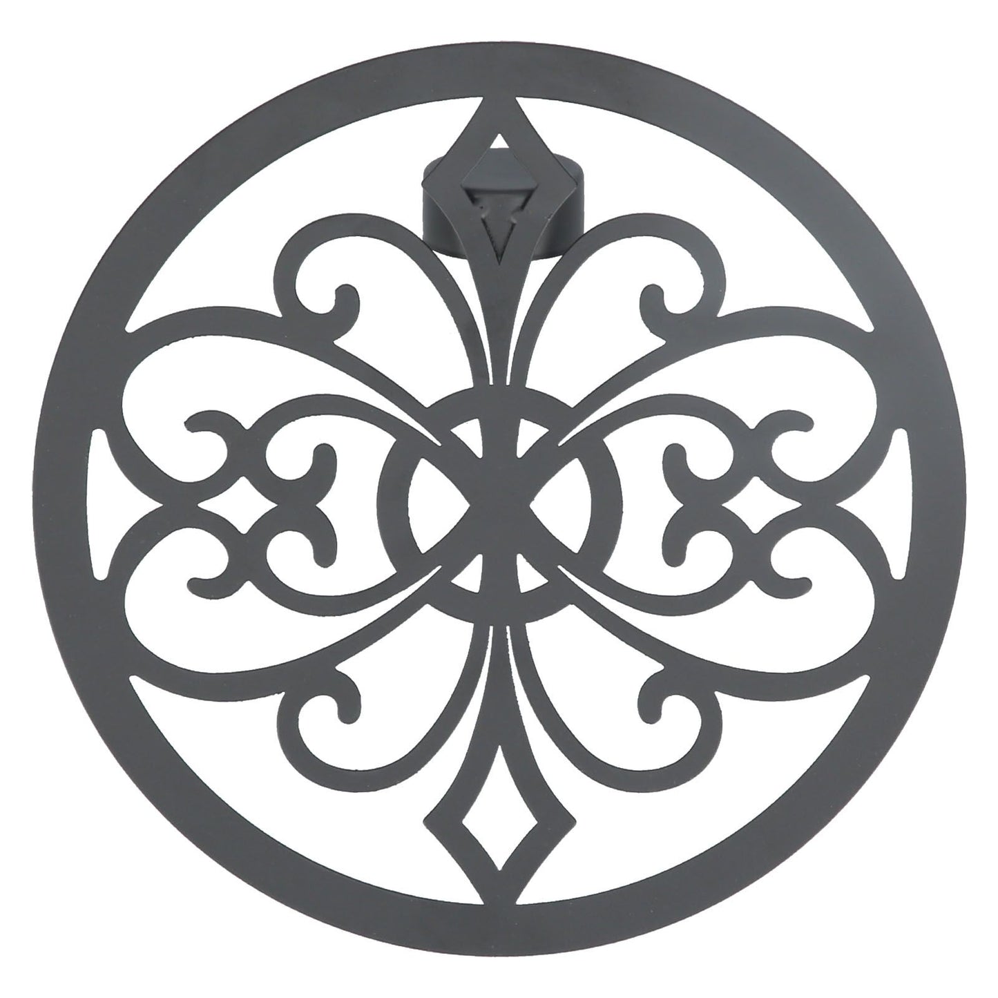 Wall Hanging Candle Holders Black European Retro Prevent Dripping Baroque Wall Candlestick