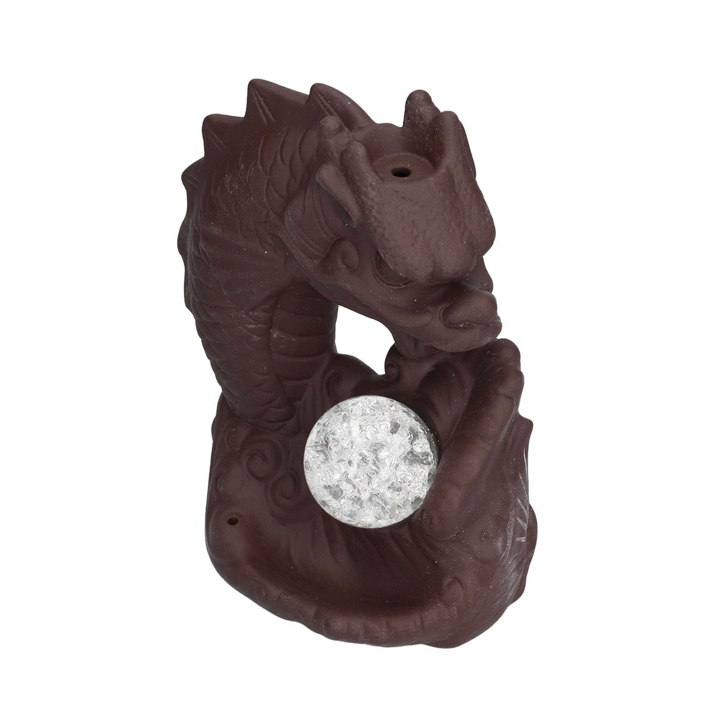 Smoke Waterfall Backflow Incense Burner Ceramic Incense Holder Dragon Aroma Burner Home Decoration Ornament