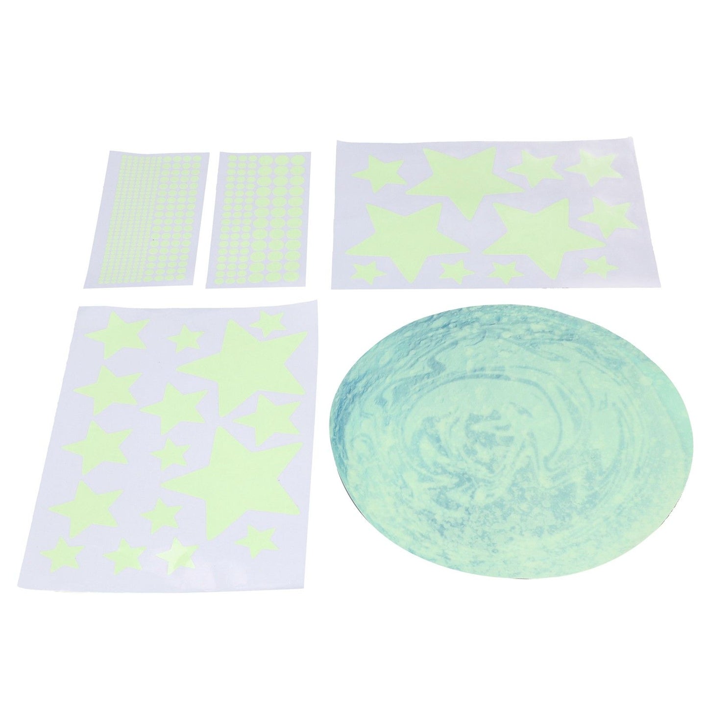 DIY Wall Sticker Glowing Star Luminous Wall Sticker PVC Wall Paper for Kids Bedroom Decoration