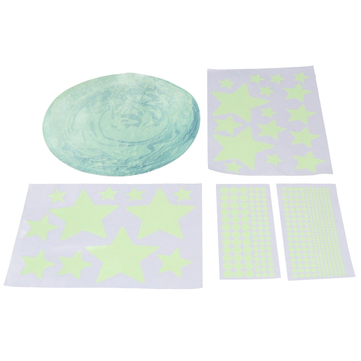 DIY Wall Sticker Glowing Star Luminous Wall Sticker PVC Wall Paper for Kids Bedroom Decoration
