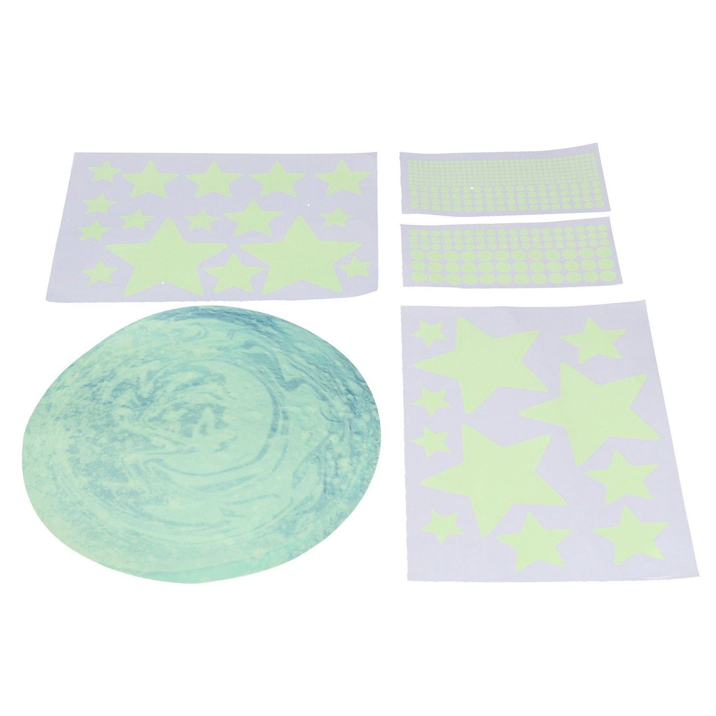 DIY Wall Sticker Glowing Star Luminous Wall Sticker PVC Wall Paper for Kids Bedroom Decoration