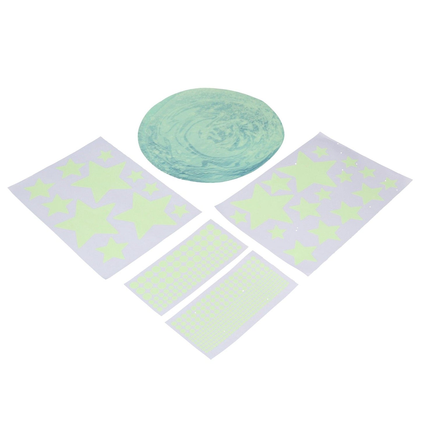DIY Wall Sticker Glowing Star Luminous Wall Sticker PVC Wall Paper for Kids Bedroom Decoration