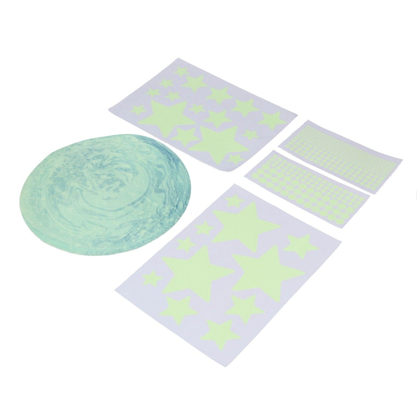 DIY Wall Sticker Glowing Star Luminous Wall Sticker PVC Wall Paper for Kids Bedroom Decoration