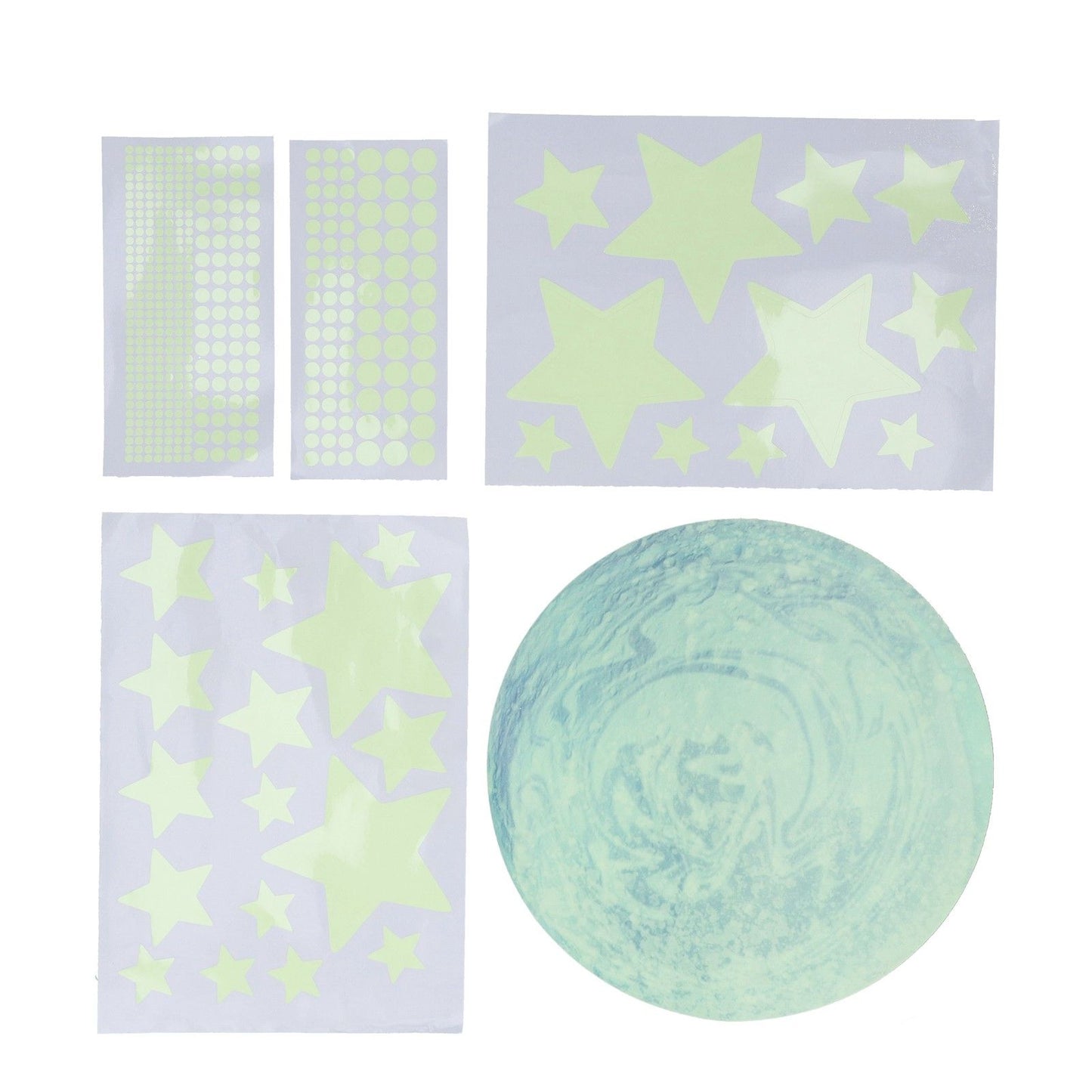 DIY Wall Sticker Glowing Star Luminous Wall Sticker PVC Wall Paper for Kids Bedroom Decoration