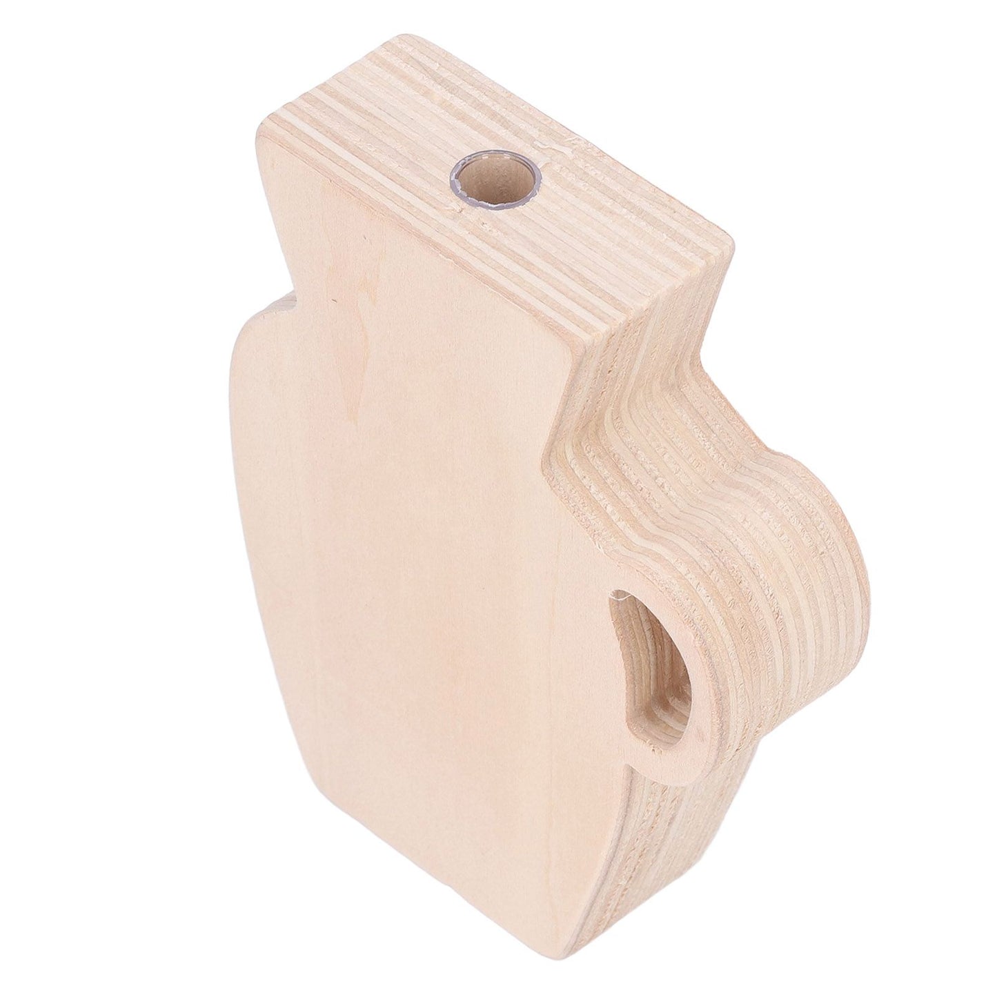 Wood Vase Simple Vintage Style Natural Pinewood Durable Sturdy Odorless Unpainted Wooden Flower Vase