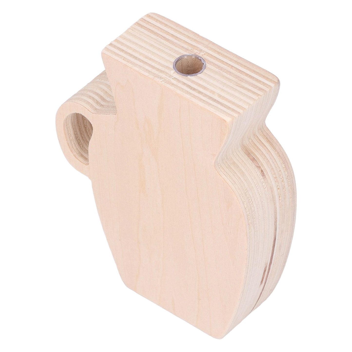 Wood Vase Simple Vintage Style Natural Pinewood Durable Sturdy Odorless Unpainted Wooden Flower Vase