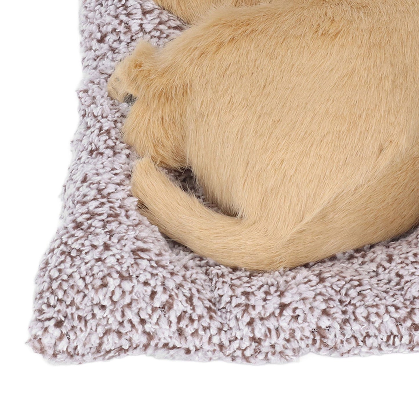 Simulation Dog with Sound Lovely Vivid Novel Gifts Plush Plastic Material Dog Toy Car DecorationBig Dog Labrador