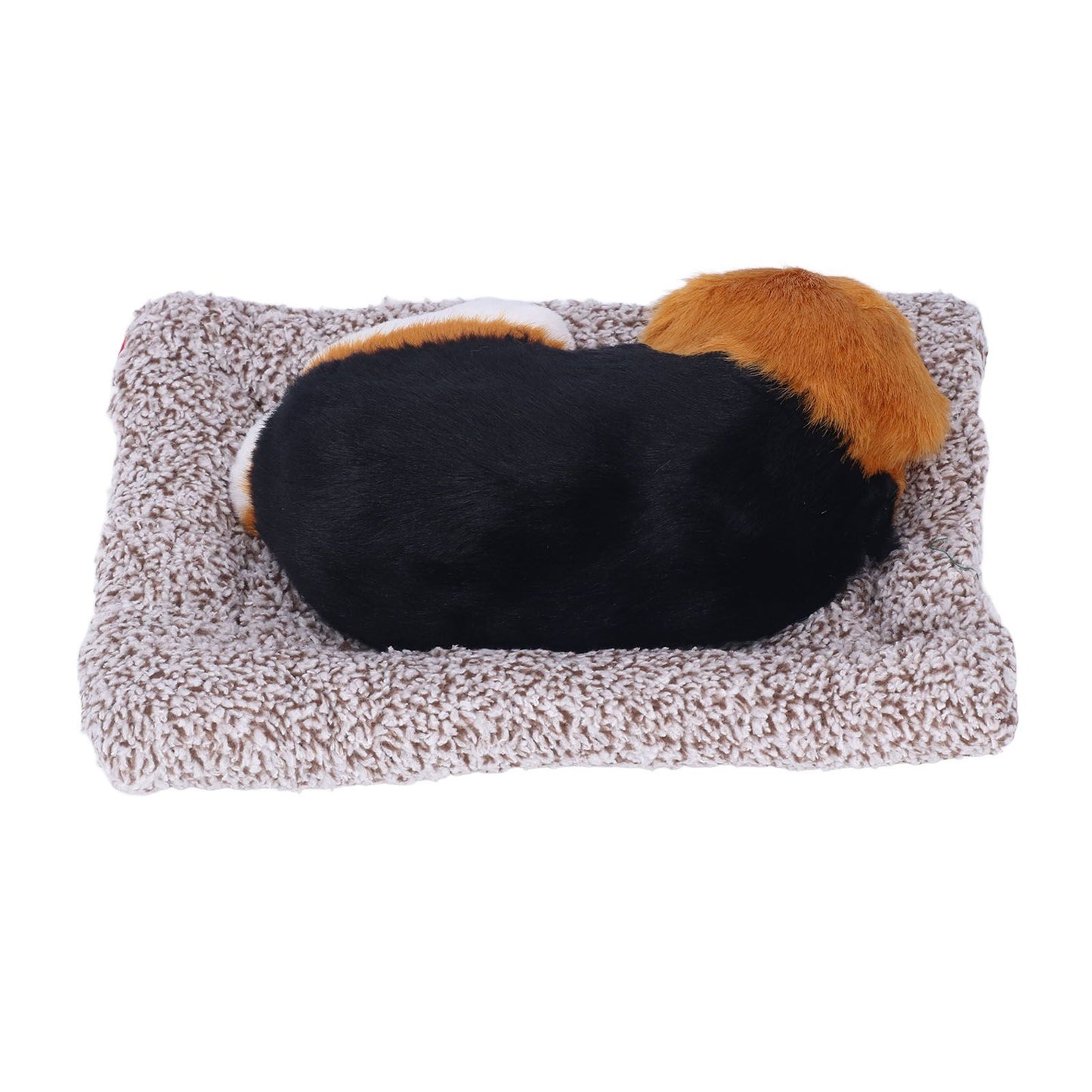 Simulation Dog with Sound Lovely Vivid Novel Gifts Plush Plastic Material Dog Toy Car DecorationBig Dog Beagle The