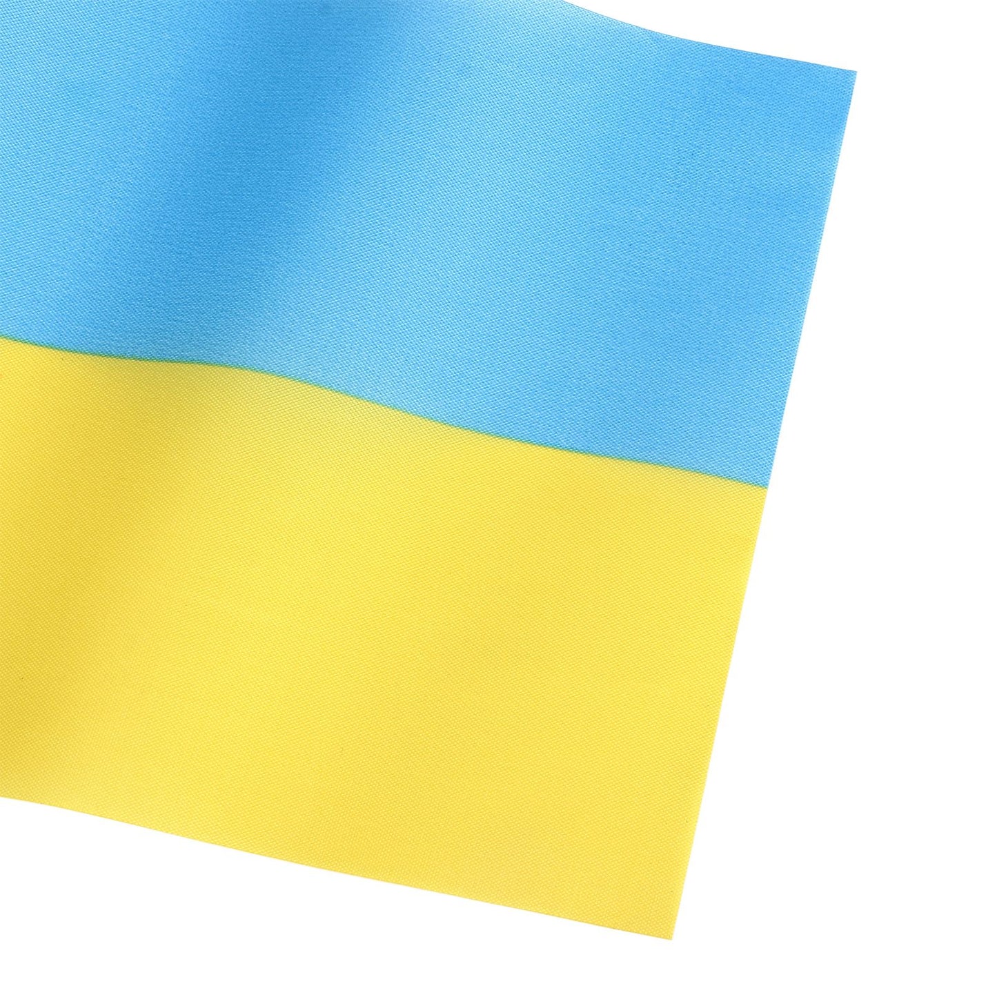 10 Set Ukraine Handheld Flags Mini Polyester Ukrainian Hand Waving Flag for Sporting Events Festive Decoration