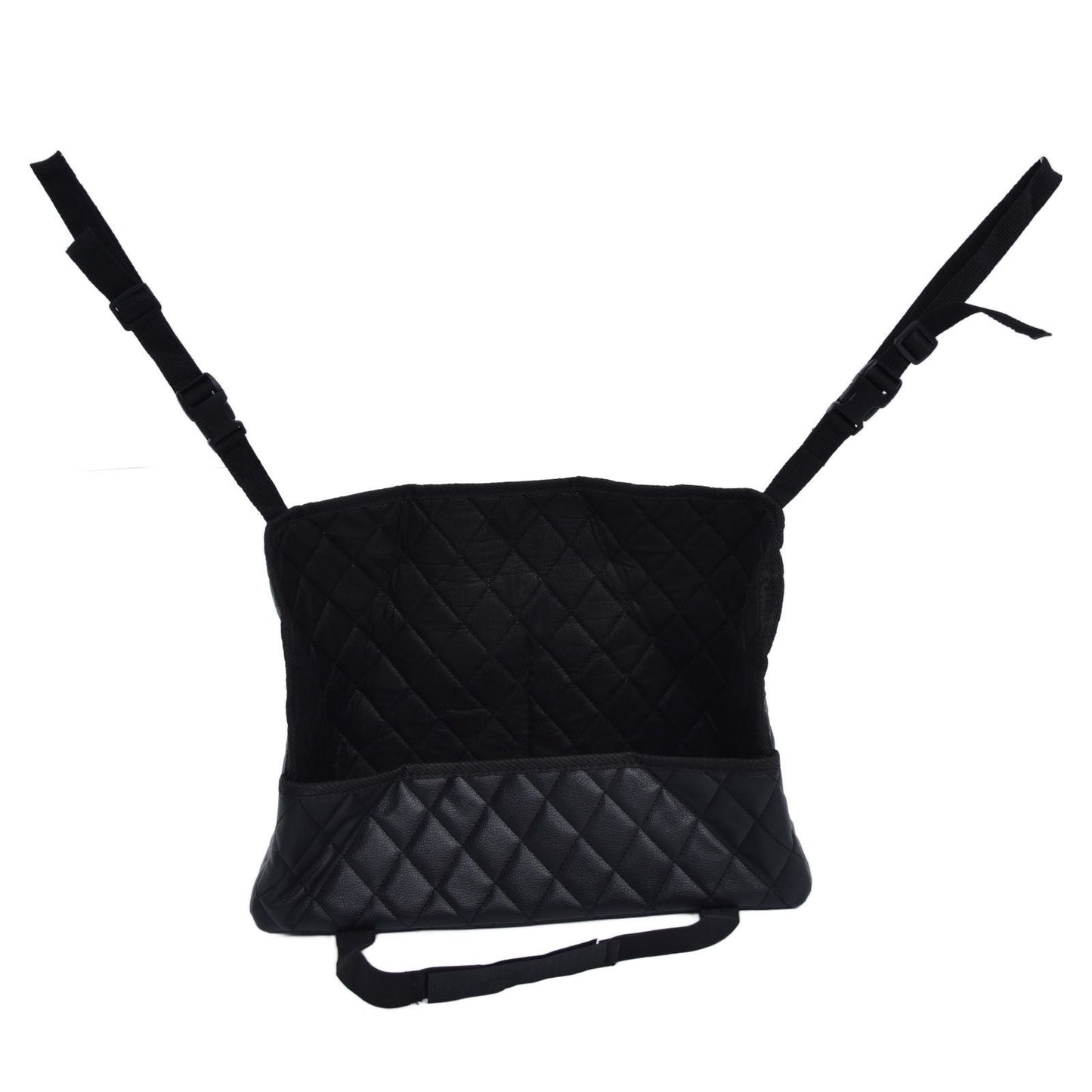 Rhombus Hanging Car Net Pocket Large Capacity Car Storage Bag Seat Bag Net Bag for Home Car
