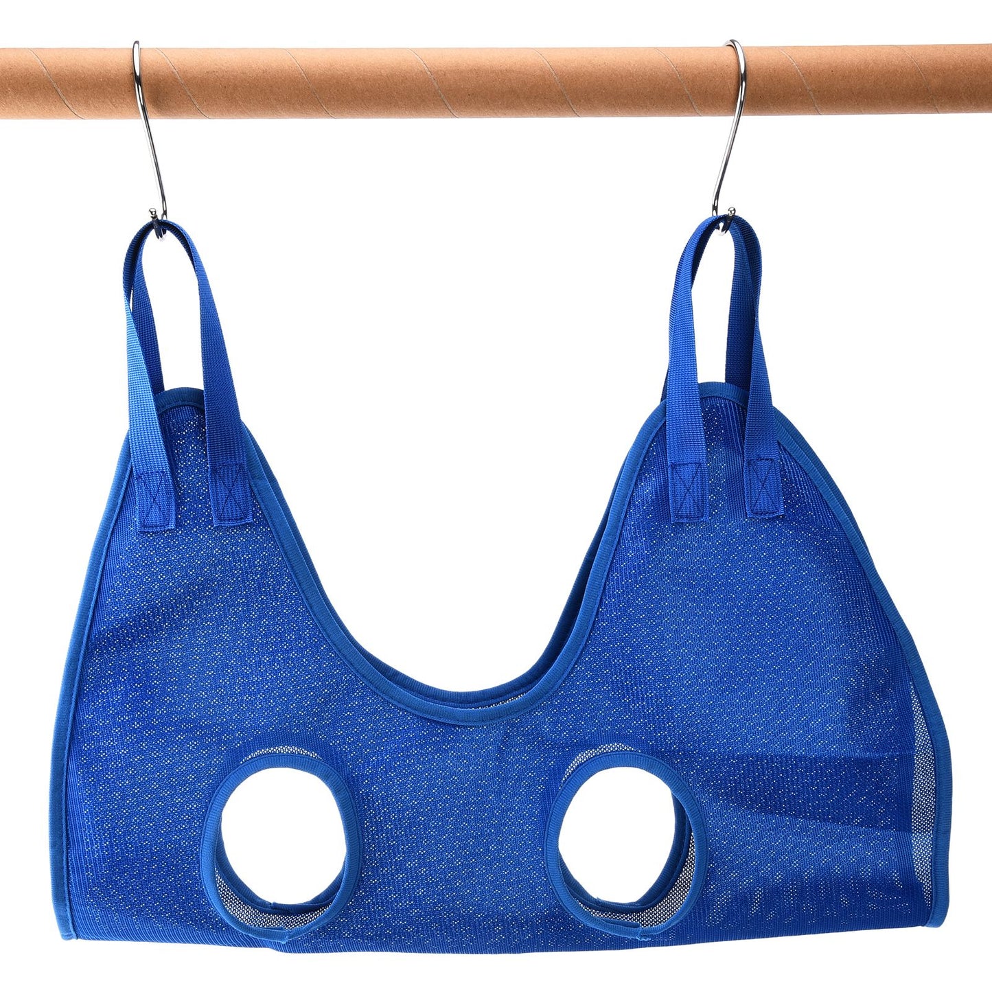Dog Grooming Sling Multifunctional Pet Grooming Hammock Helper for Bathing Washing Grooming and Trimming NailBlue M