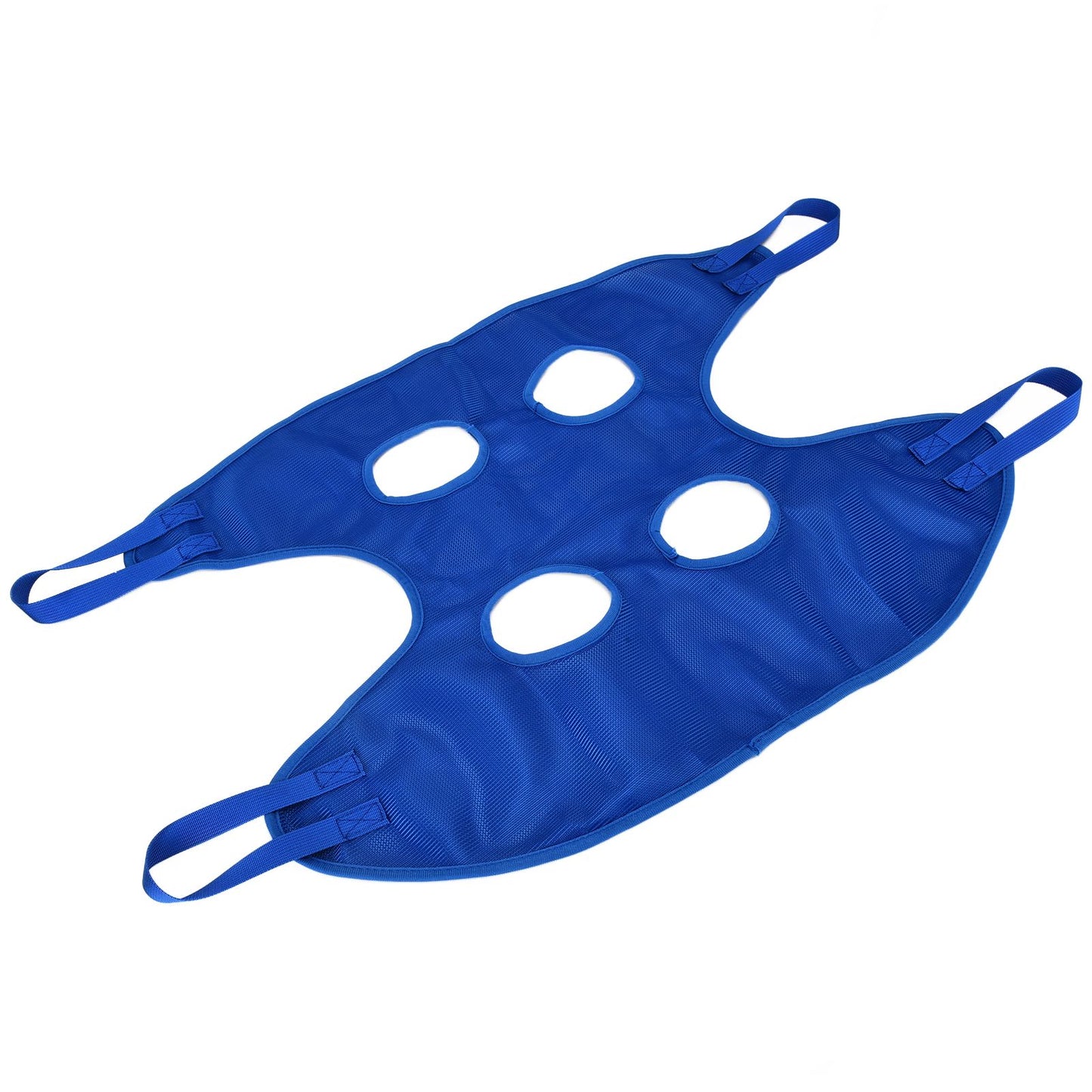 Dog Grooming Sling Multifunctional Pet Grooming Hammock Helper for Bathing Washing Grooming and Trimming NailBlue L