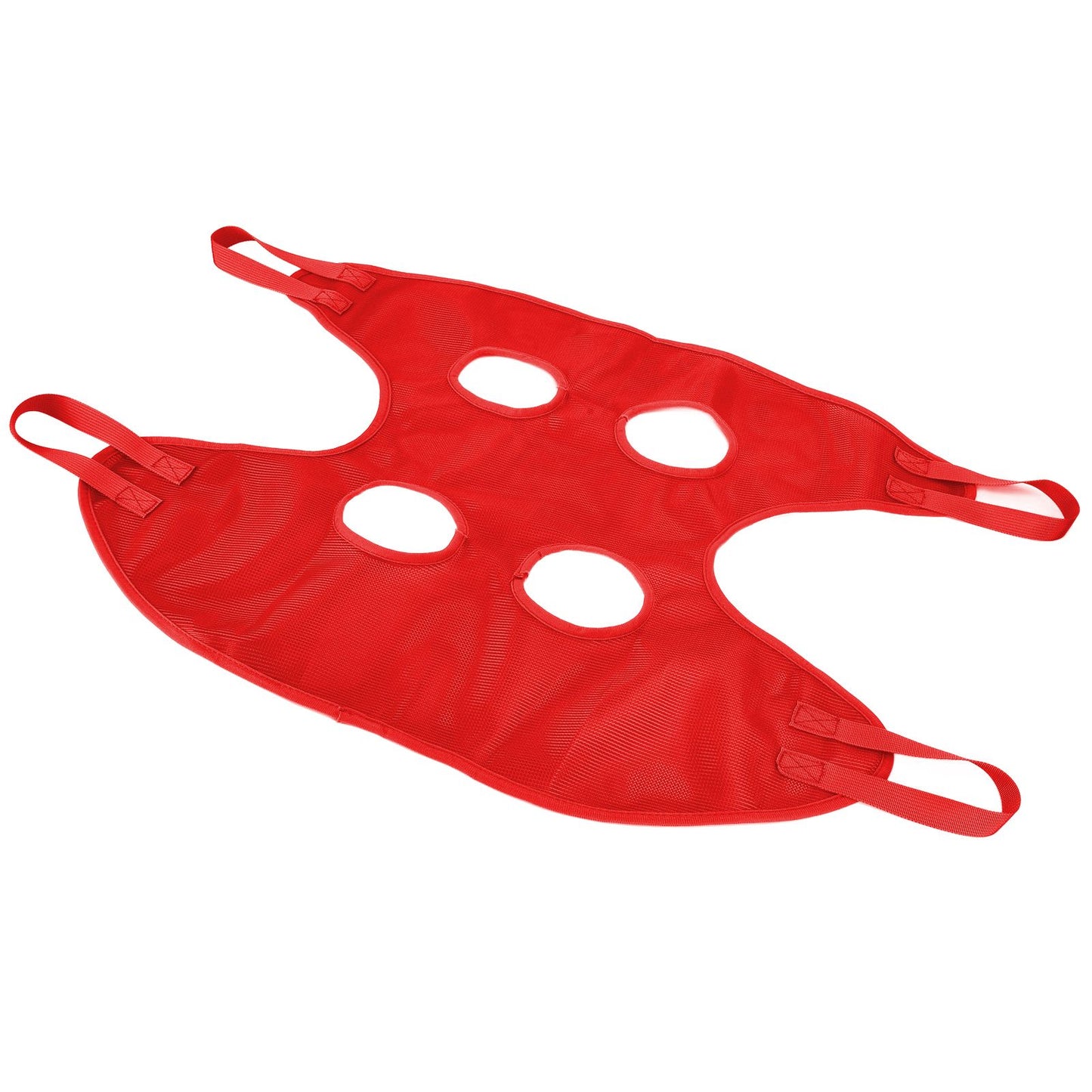 Dog Grooming Sling Multifunctional Pet Grooming Hammock Helper for Bathing Washing Grooming and Trimming NailRed M