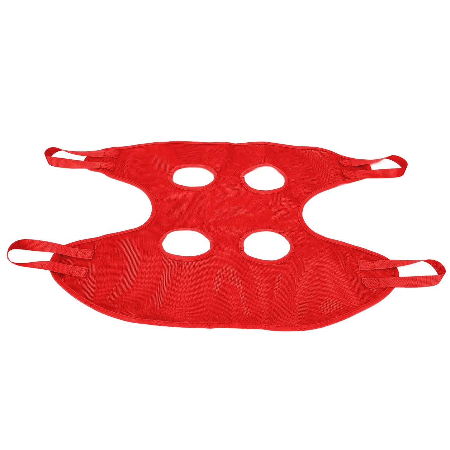 Dog Grooming Sling Multifunctional Pet Grooming Hammock Helper for Bathing Washing Grooming and Trimming NailRed M