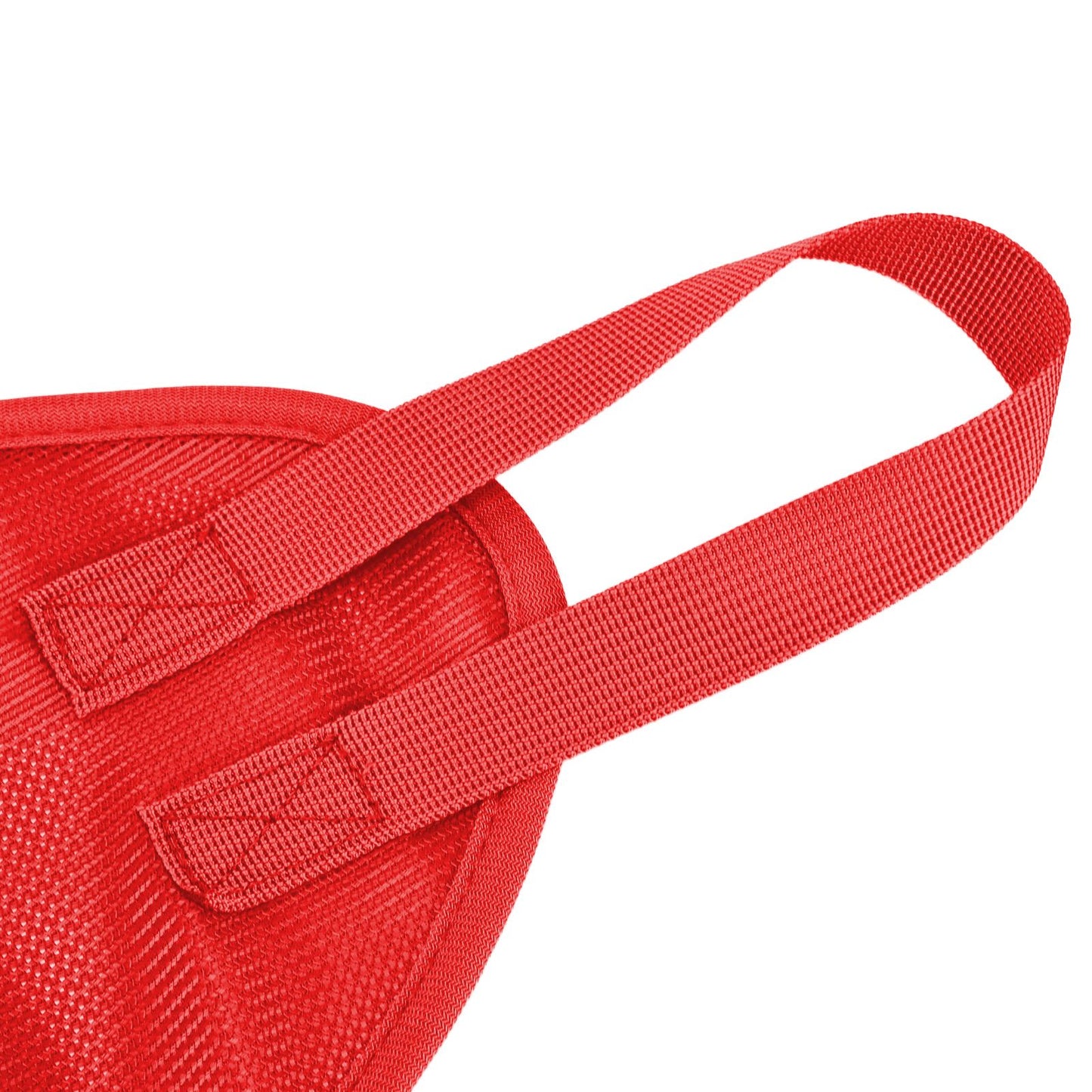 Dog Grooming Sling Multifunctional Pet Grooming Hammock Helper for Bathing Washing Grooming and Trimming NailRed M