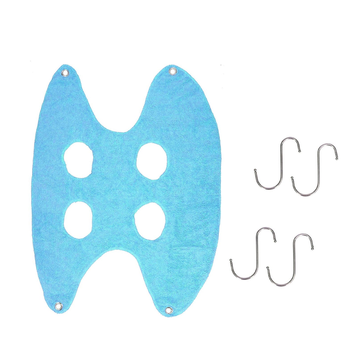 Pet Grooming Sling Dog Grooming Sling Hammock Helper for Bathing Washing Nail ClippingS Blue