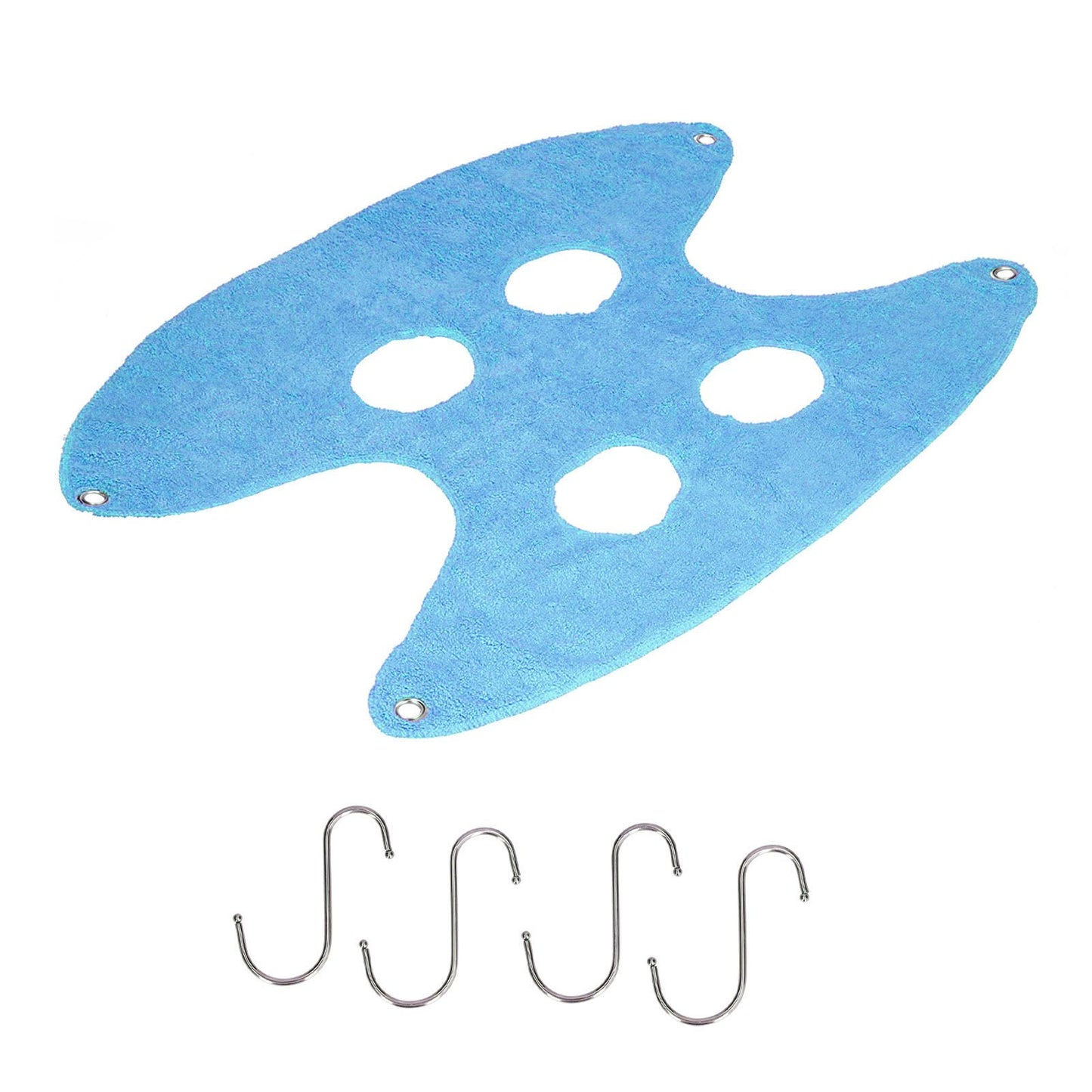 Pet Grooming Sling Dog Grooming Sling Hammock Helper for Bathing Washing Nail ClippingM Blue