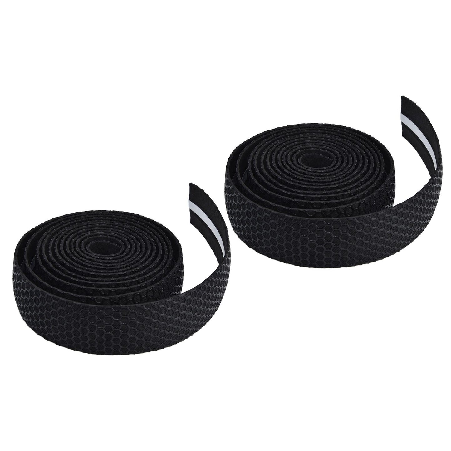 Handlebar Tape Quick Dry Anti Slip Tape Synthetic Sponge Bicycle Cycling Wrap Tape for Outdoor ExerciseBlack