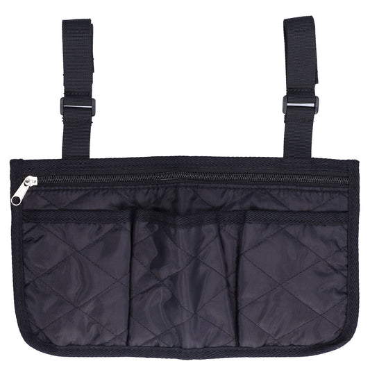 Wheelchair Side Bags Large Capacity Beautiful Practical Armrest Side Storage Bag for Mobile Scooters Strollers