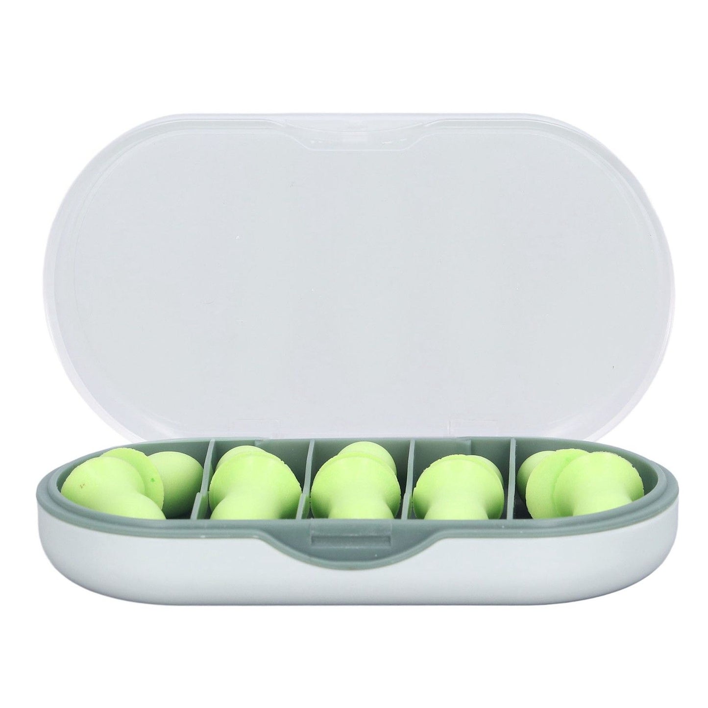 10Pcs Sleeping Ear Plugs Soft Comfortable Safe Sponge Excellent Sound Insulation High Elasticity Swimming Ear Plugs