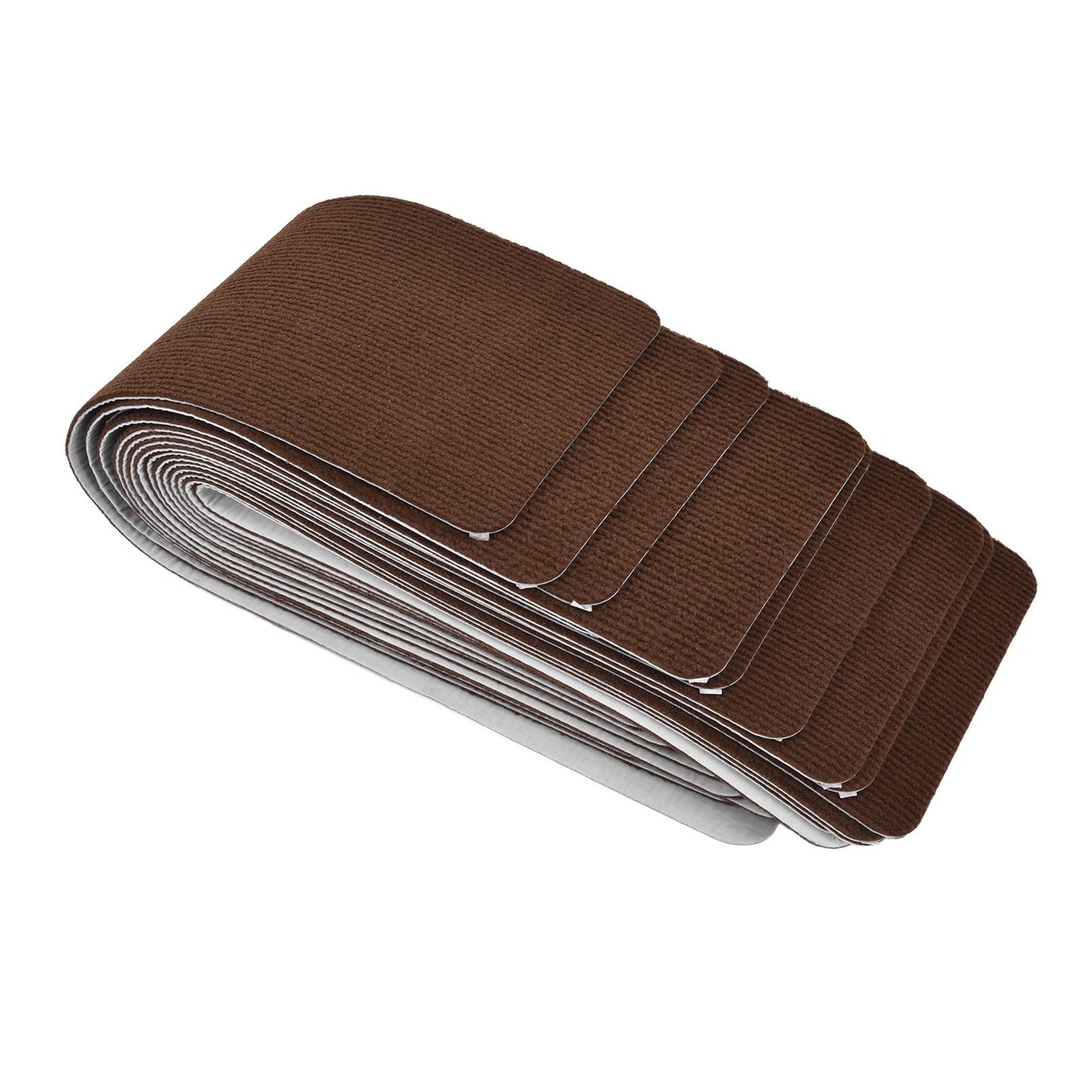 15Pcs Stair Treads 8x30in Anti Skid Polyester Fiber High Safety Easy Installation Durable Low Noise Stair Treads Carpet